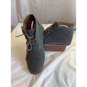 Men's Hari Mari‎ Men’s Adobe Waxed Charcoal Nubuck Weather Resistant-Size 10